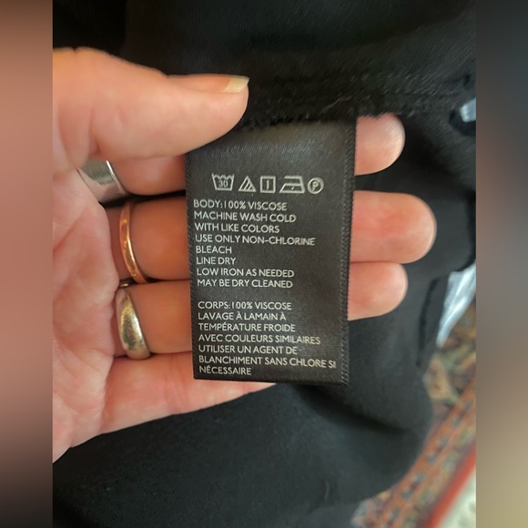 SOLD | Button-up Black Midi UO Midi Skirt - Picture 4 of 5